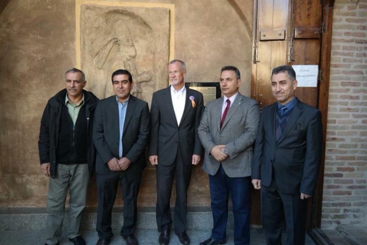 Visit Consul General Ken Gross American to Kurd heritage museum in Sulaymaniyah