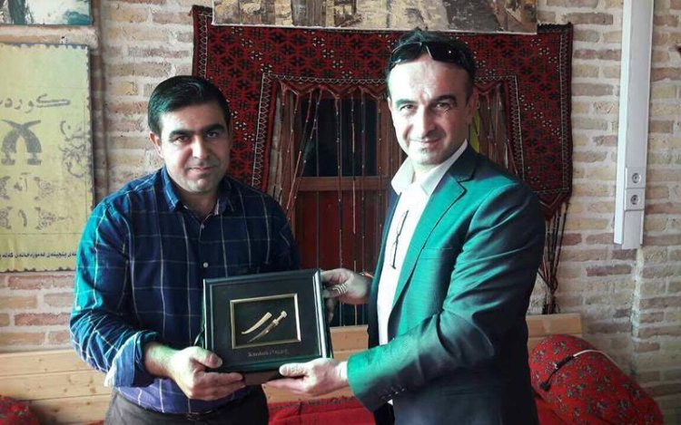 Donation a copy of Daban Dagger by Mr. ( Ali Zaito and Safwan Salah) to Kurd's Heritage Museum.