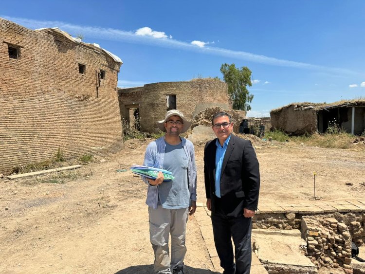 meeting Mr. George at Erbil's Castle